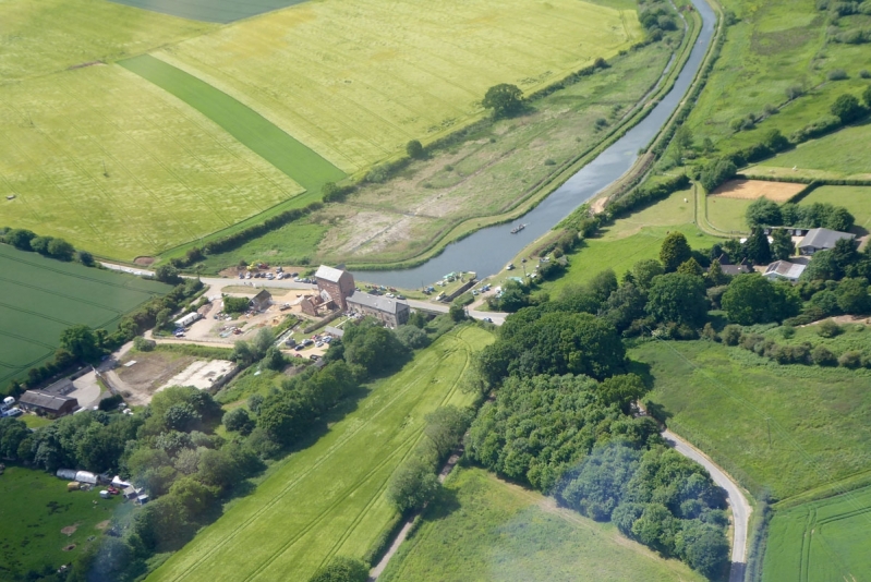 North Walsham to Dilham Canal - Aerial