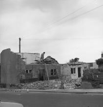 Demolition of buildings on corner of Mundesley Road and Vicarage Street