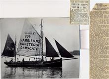 Denis Solly was a lifeboat volunteer while he was on leave