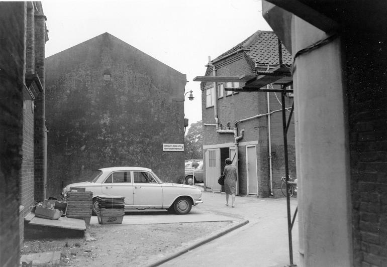 Photograph. Bank Loke, North Walsham (North Walsham Archive).
