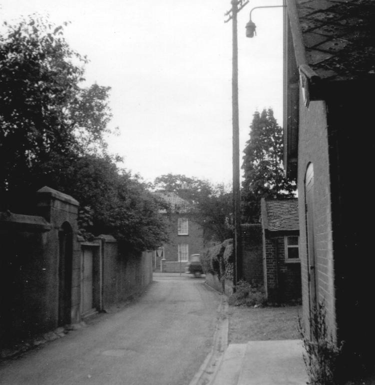 Photograph. Bank Loke, North Walsham (North Walsham Archive).