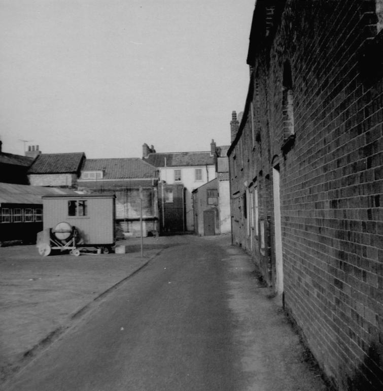 Photograph. Bank Loke, North Walsham (North Walsham Archive).