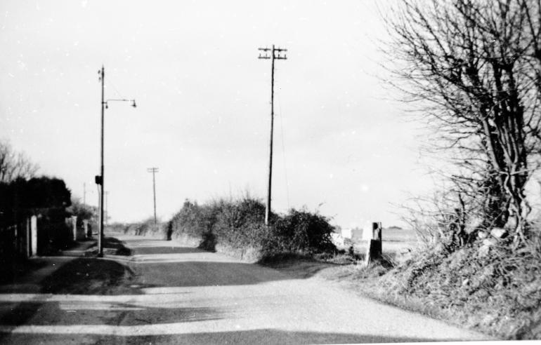 Photograph. Bradfield Road, North Walsham (North Walsham Archive).
