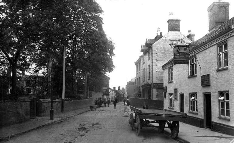 Photograph. The Buck Inn, Church Street, North Walsham. (North Walsham Archive).
