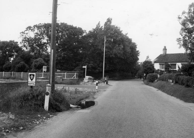 Photograph. Cottage Hospital, Yarmouth Road, North Walsham (North Walsham Archive).