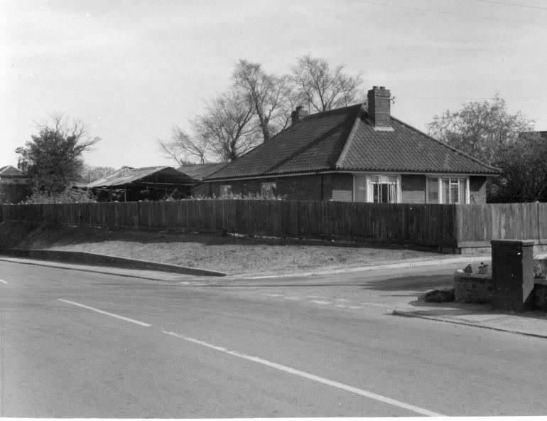 Photograph. Cromer Road - Cherry Tree Lane, North Walsham (North Walsham Archive).