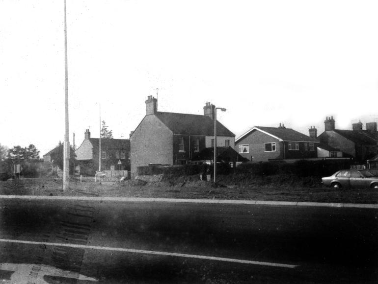 Photograph. Cromer Road / North Walsham Bypass (North Walsham Archive).