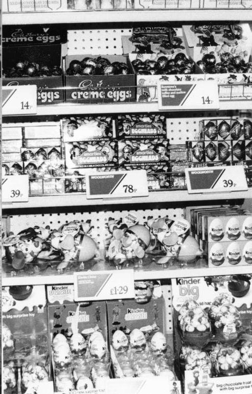 Photograph. Easter at F. W. Woolworth & Co, Market Place (North Walsham Archive).