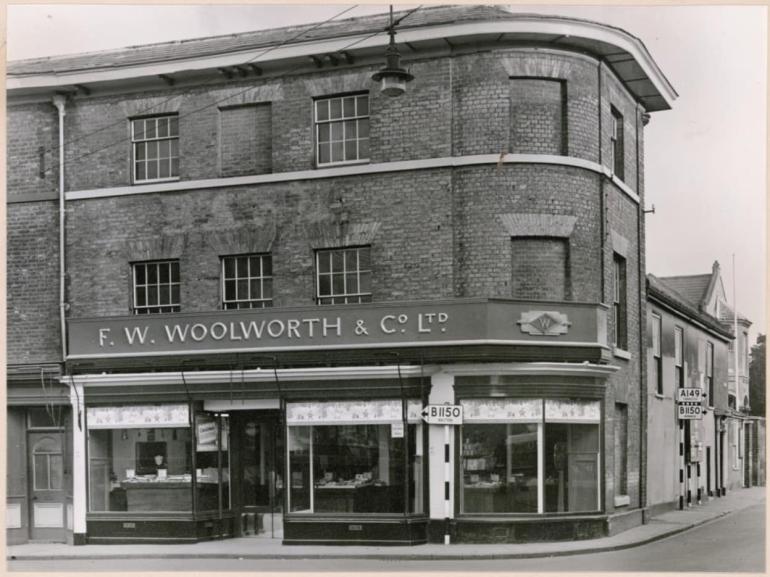 Photograph. F. W. Woolworth & Co, Market Street (North Walsham Archive).