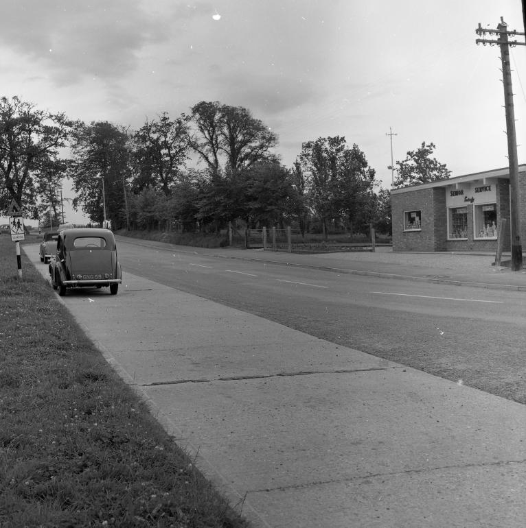 Photograph. Happisburgh Road, North Walsham (North Walsham Archive).