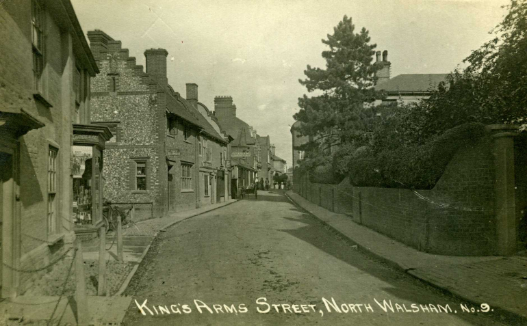 Photograph. Kings Arms Street North Walsham. (North Walsham Archive).
