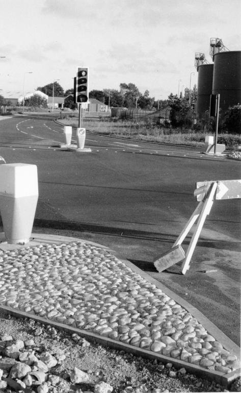 Photograph. North Walsham By-Pass - Nov 1979 (North Walsham Archive).