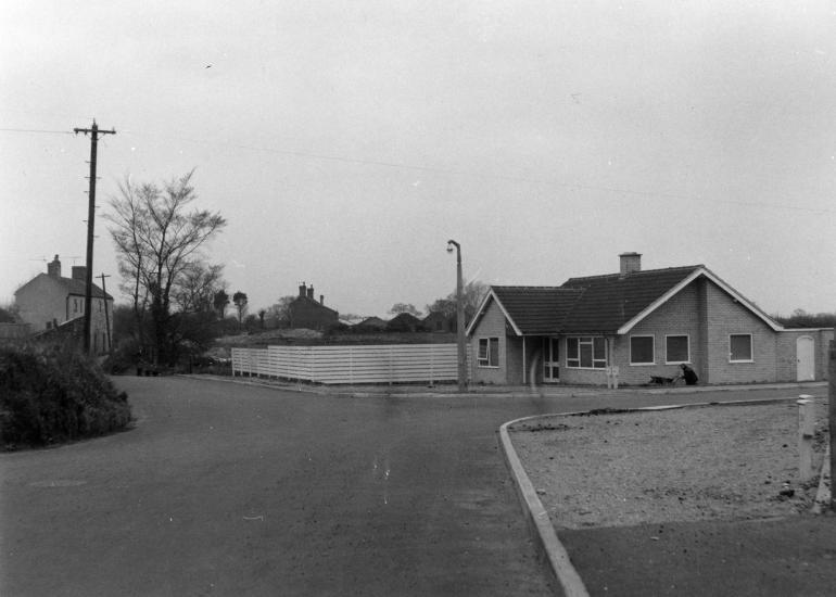 Photograph. Northfield Road, North Walsham (North Walsham Archive).