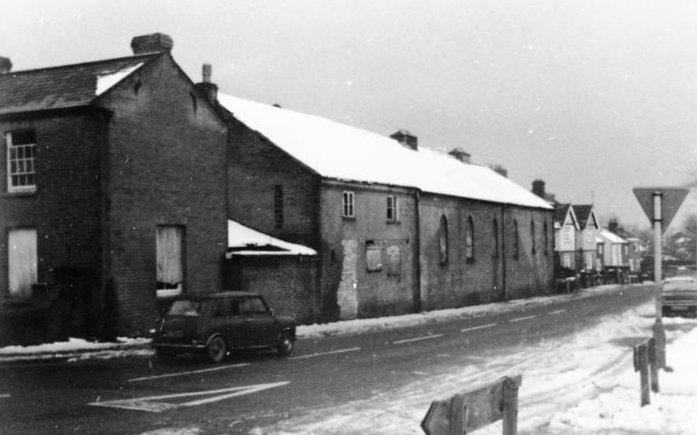 Photograph. Park Hall on New Rod / Pound Road (North Walsham Archive).