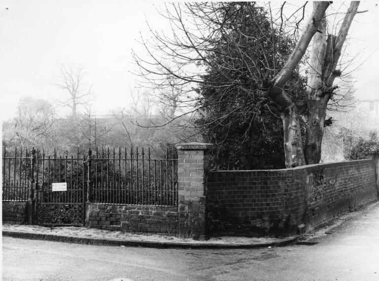Photograph. Park Lane, North Walsham (North Walsham Archive).