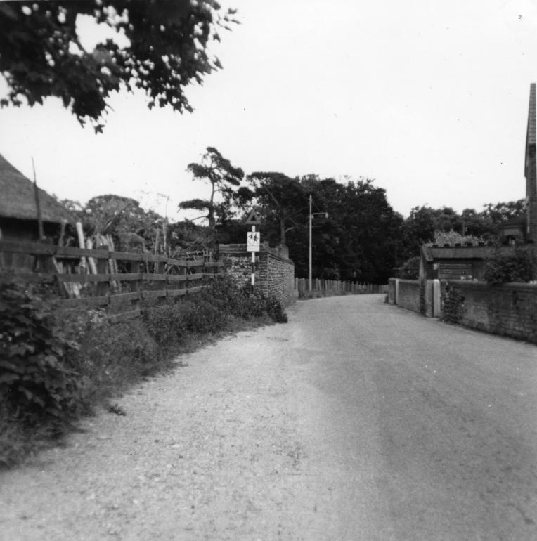 Photograph. Park Lane, North Walsham (North Walsham Archive).