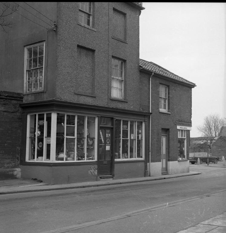 Photograph. Roger Moore Electrical, Church Street (North Walsham Archive).