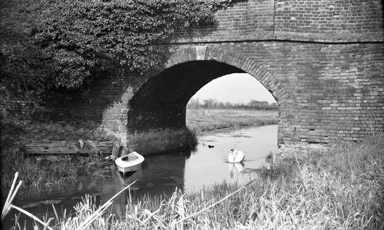 Photograph. Royston Bridge, Bacton Road, North Walsham (North Walsham Archive).