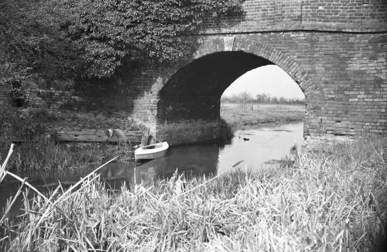 Photograph. Royston Bridge, Bacton Road, North Walsham (North Walsham Archive).