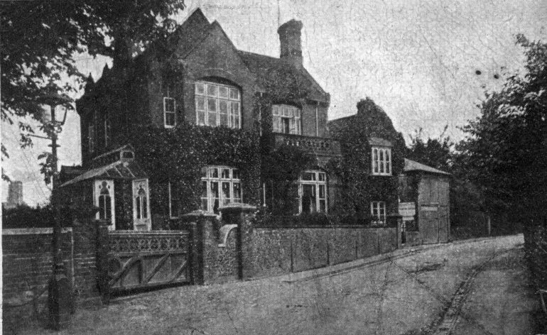 Photograph. Tudor House, Grammar School Road, North Walsham (North Walsham Archive).