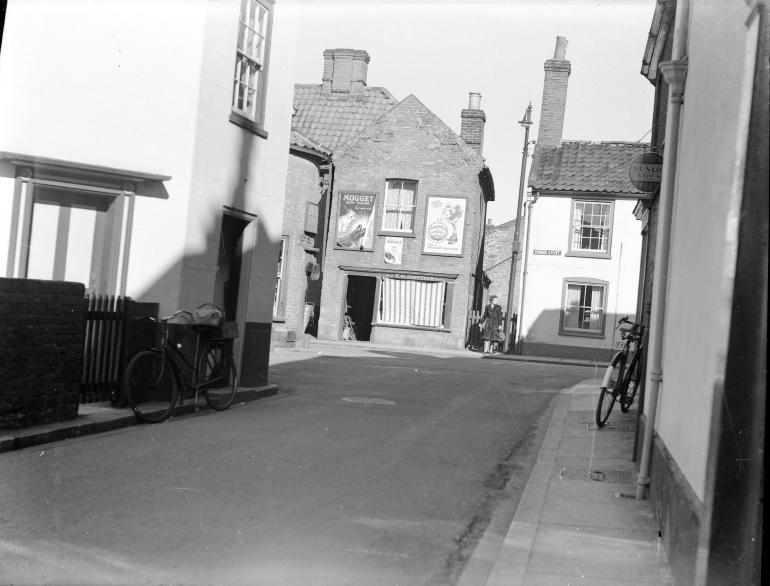 Photograph. Vicarage Street, North Walsham (North Walsham Archive).
