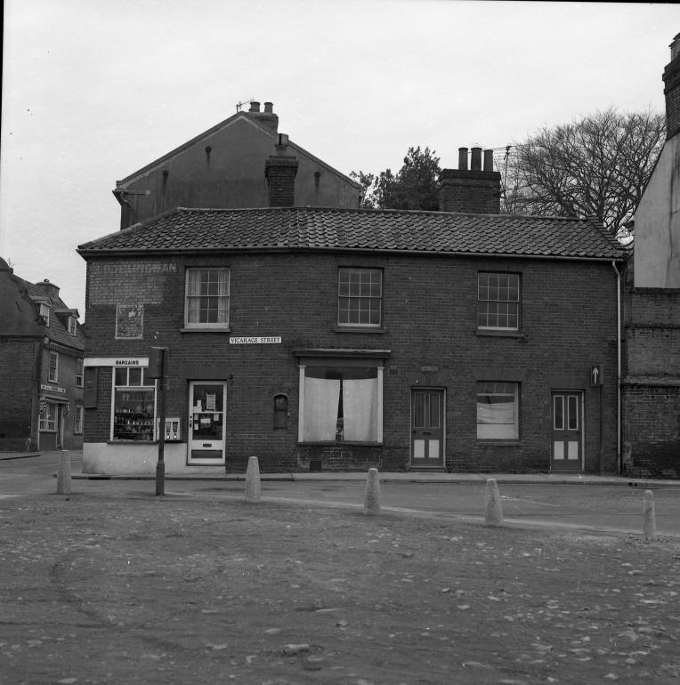Photograph. Vicarage Street, North Walsham (North Walsham Archive).