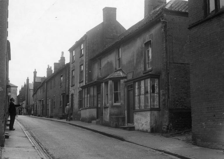 Photograph. Vicarage Street, North Walsham (North Walsham Archive).