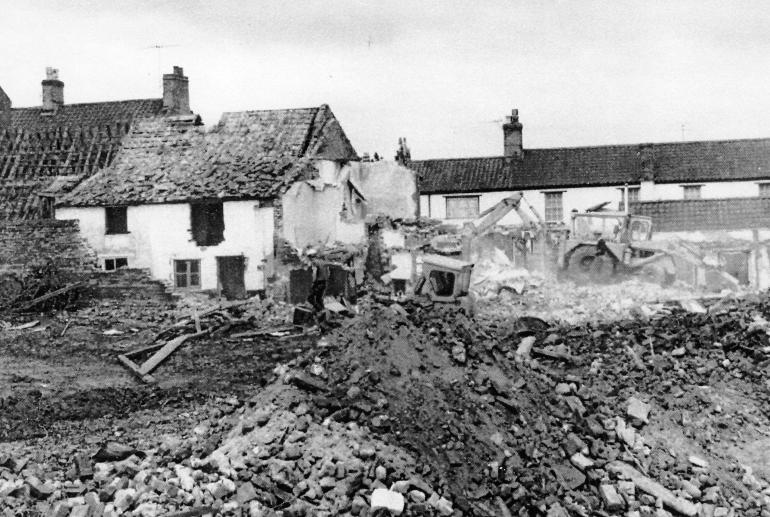 Photograph. Vicarage Street (North Walsham Archive).