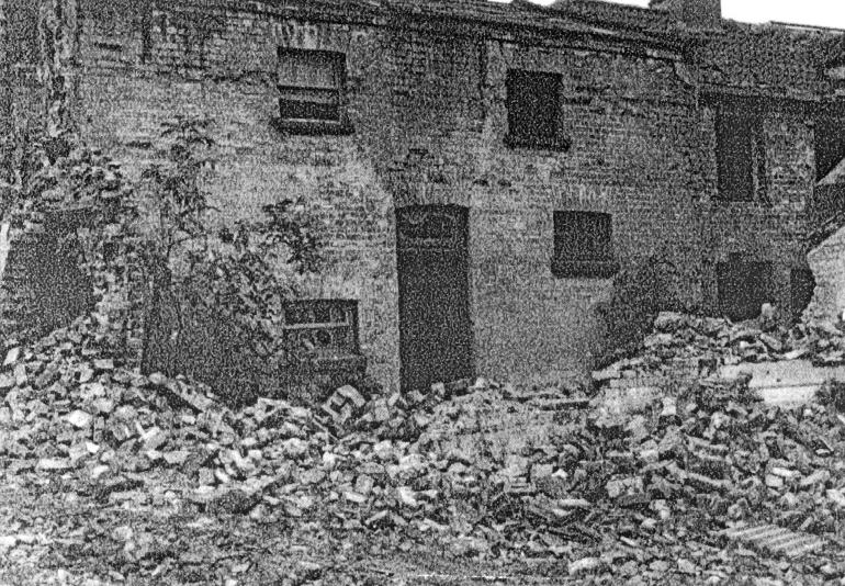 Photograph. Vicarage Street (North Walsham Archive).