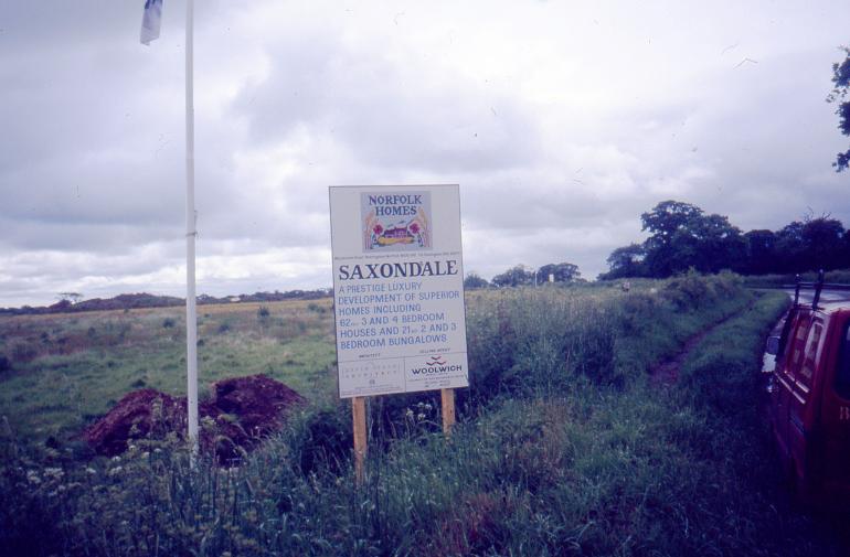 Photograph. Yarmouth Road, North Walsham (North Walsham Archive).